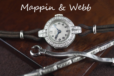 mappin＆webb　アールデコ　プラチナ　ダイヤモンド