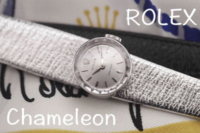 ROLEX　chameleon カメレオン　ロレックス　14金ホワイトゴールドケース　*3274rolex