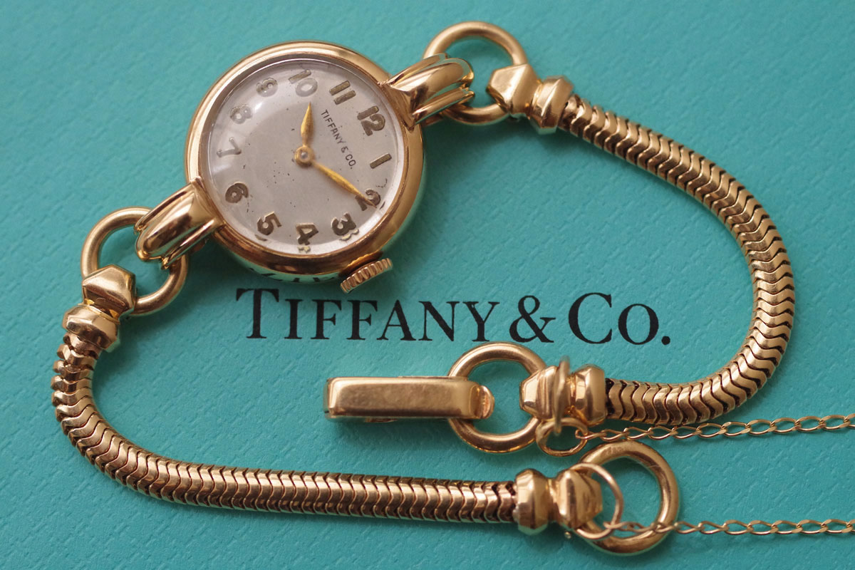 ファッション小物レディース tiffany ティファニー アンティーク時計