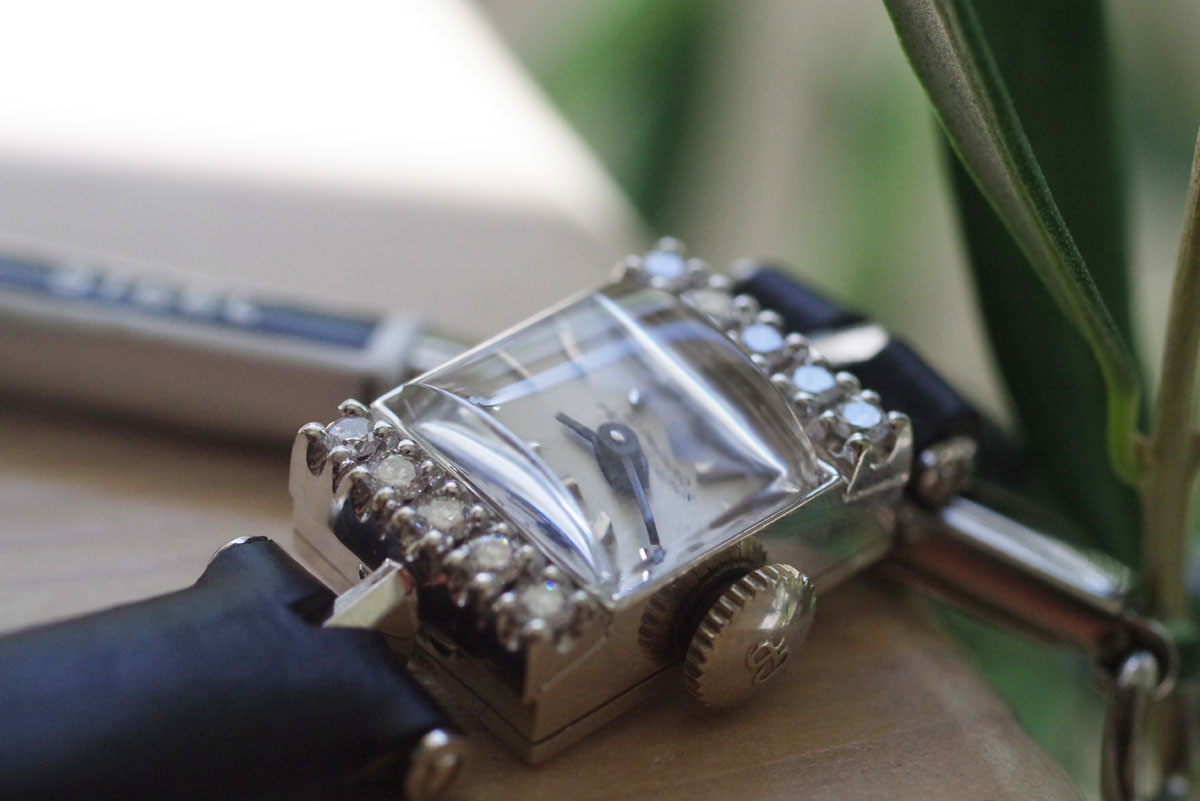 Girard-Perregaux ジラールペルゴ　14金　金無垢　レディース　機械式時計　